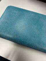 【アウトレット】スマートキーが入る小さい長財布 (ターコイズ)(1期⑤)