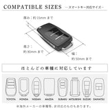 Wスマートキーケース&ミニ財布『理 kotowari R-zip mini』(全8色)