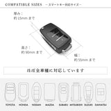 【スマートキーとお家の鍵、財布をひとつに!】All in One マルチキーケース(全5色)