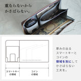 【バージョンアップ版】スマートキーが入る!小さい長財布『理 kotowari® Lzip』(全7色)