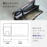 スマートキーが入る!小さい長財布『理 kotowari Lジップ』(全6色)