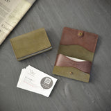 スモーキーカラーの名刺入れ|燻 kuyuri