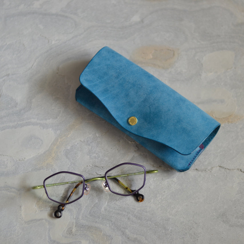 deci レザーグラスケース Outside Sewing Glasses Case | DECi