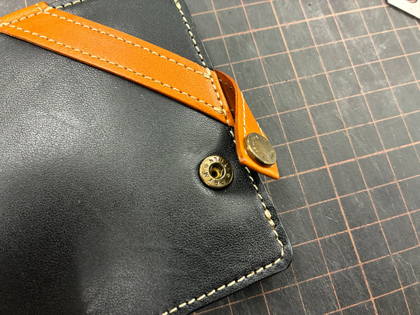 【アウトレット】理 kotowari slim（ブラック）【特許のミニ財布】