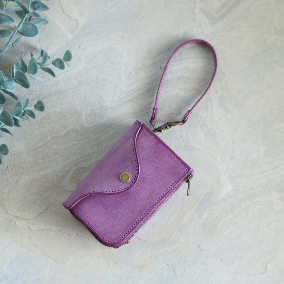 スマートキーが入る小さい長財布オールインワン ネイビー お出かけ前の探し物ゼロ！スマートキーが入るオールインワン設計