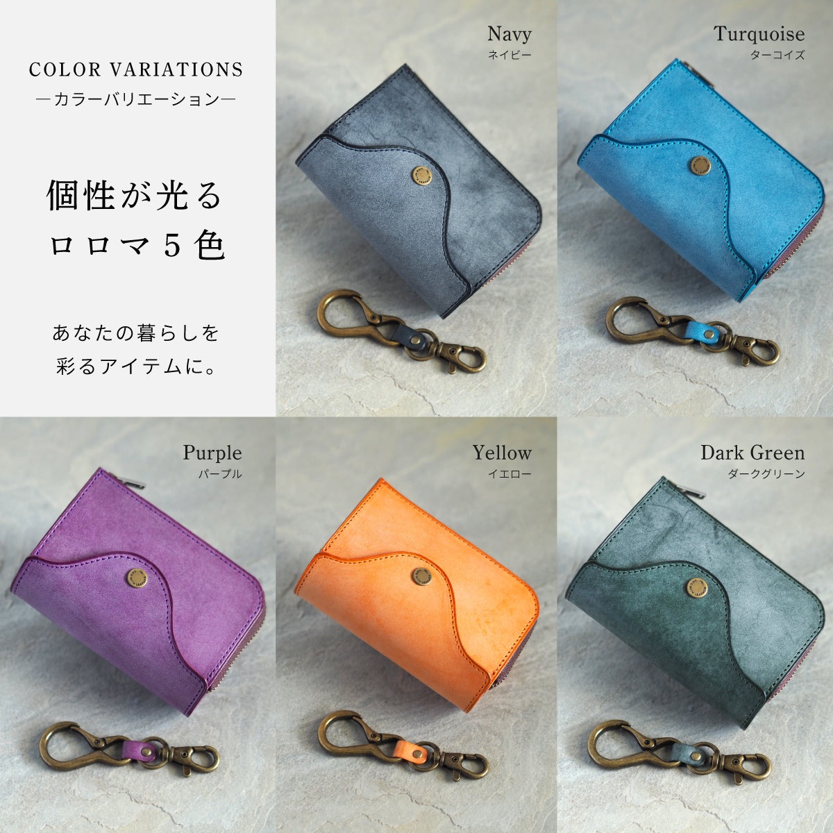 スマートキーとお家の鍵、財布をひとつに！】All in One マルチキー 