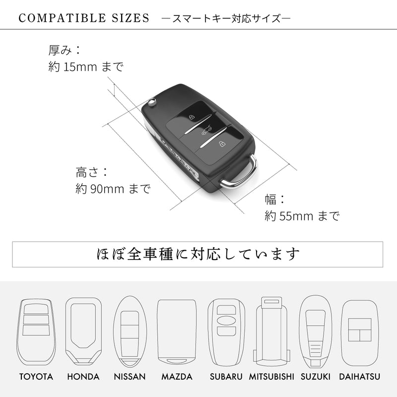 Yさま専用【スマートキーが入る！小さい長財布】（全６色）