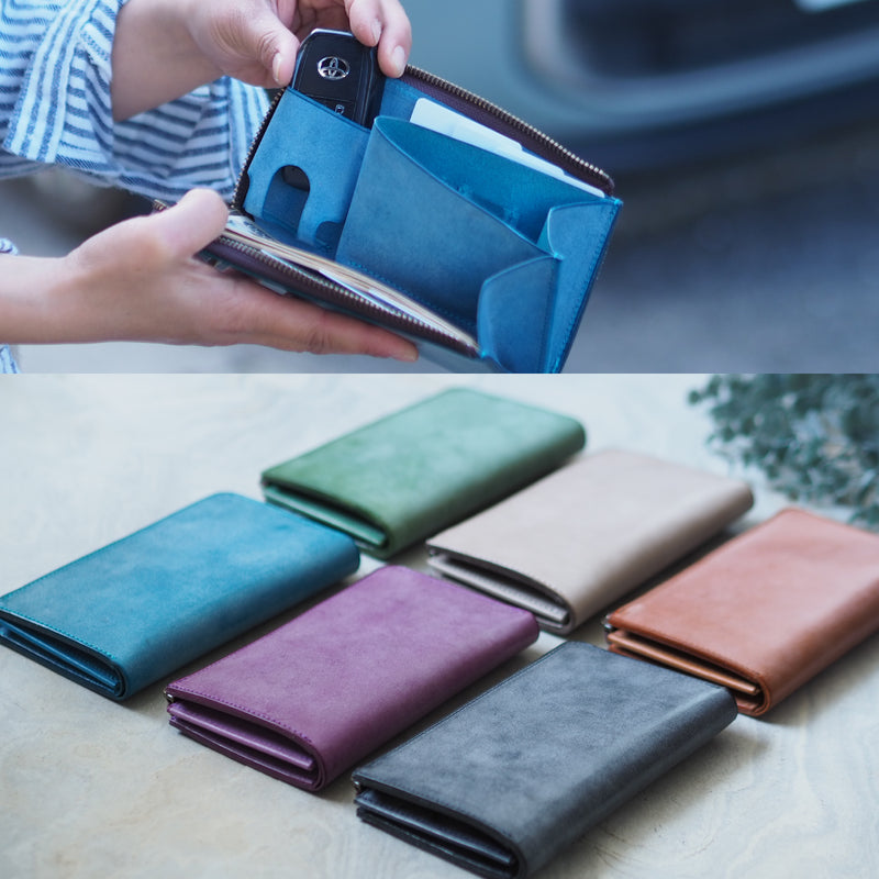 Yさま専用【スマートキーが入る！小さい長財布】（全６色）