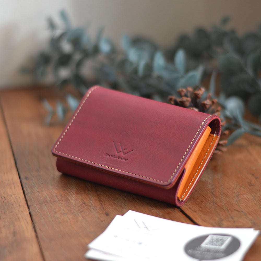 フルーツカラーの名刺入れ – 革のある暮らし®